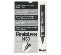 Marcatore permanente N50 - punta conica 4,30mm - blu - Pentel
