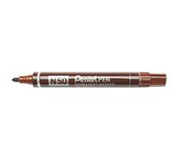 Pentel N50-E Lumocolor - Pennarello permanente 352, marrone, 1 pezzo