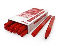 Pentel N50S Fine Pennarello Indelebile - 3.18mm Proiettile Tip - Confezione 12 -