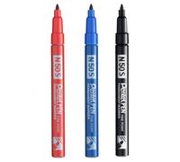 Pentel N50S Fine Permanente Pennarello 3.18mm Bullet Punta 4 Colori Disponibili