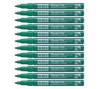 Pentel N50S marcatore permanente slim punta fine verde 12 pz