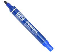 PENTEL - N60-C - Marcatore permanente N60 - punta scalpello - blu - Pentel - 29892 - Conf. da 1 Pz.