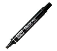 Pentel N60 Permanente Pennarello Punta a Scalpello Scrive 2.5 7mm Linea Pacco 3