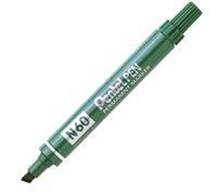 Pentel N60 Permanente Pennarello Punta a Scalpello Scrive 2.5 7mm Linea Pacco 3