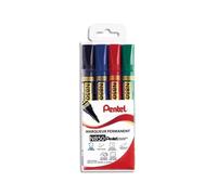 Set di 4 marcatori permanenti N850 - Pentel - Inchiostro Indelebile - 4 colori