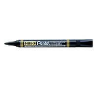 Pentel N850 Marcatore Permanente punta conica, 12 Pezzi, Nero
