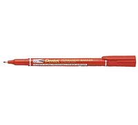 Pentel Marcatore permanente NF450 punta extra fine rosso 12 pz
