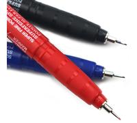 Pentel NMF50 Pennarello Indelebile - Super Sottile 1mm Punta - Nero Blu Rosso