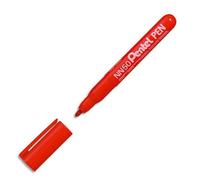 Pentel NN50 Green Label marcatore permanente punta conica rosso 12 pz - NUOVO