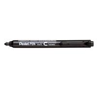 Pentel NXS15 pennarello indelebile a punta ogivale, retrattile/Ricaricabile Nero