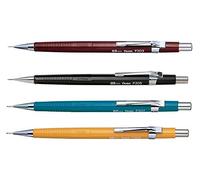 Pentel P200 Series - Set di matite meccaniche automatiche, 4-0,3/0,5/0,7/0,9 mm