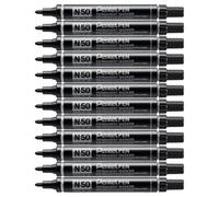 Pentel Marcatore Permanente Pen N50 Punta Tonda Indelebile Confezione 12 pz