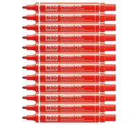Pentel N 50 marcatore permanente Rosso Tipo di punta 12 pezzo(i)