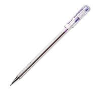 Pentel - Penna a sfera con punta fine, confezione da 12 pezzi, colore: viola, BK77