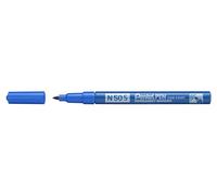 Pentel Penna N50S-C Pennarello indelebile, alloggiamento in alluminio, 1,0 mm, blu