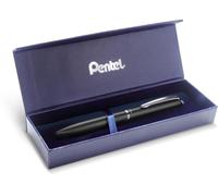 Pentel - Penna roller EnerGel BL2007, con custodia, 0,7 mm, colore nero