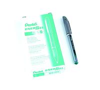 Pentel - Penna roller Energel Plus, tratto 0,7 mm, colore: Verde