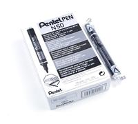 Pentel Marcatore Permanente Pen N50 Punta Tonda Indelebile Confezione 12 pz