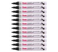 Pentel Pennarello medio nero - Confezione da 12
