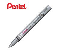 Pentel Permanente Pittura Marcatori Extra Fine, Medio Punta Bianco Oro Argento