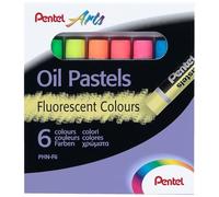 Pentel PHN Oil Pastel pastelli a olio fluo 6 pz