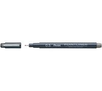 Pentel Pointliner 0,5 mm grigio - Confezione da 12
