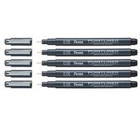 Pentel Pointliner S20P-1A, 5, Nero
