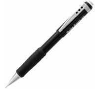 Pentel QE515A - Matita meccanica Twist-Erase III, 0,5 mm, colore: Nero
