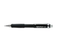 Pentel QE515A - Matita meccanica Twist-Erase III, 0,5 mm, colore: Nero