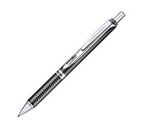 Pentel - Retractable Gel Pens, Metal Tip.7mm, BK/PK Barrerl, BK Ink, Sold as 1 E
