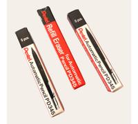 PENTEL Ricambio Gomma Portamine PD345 Lotto 3 Confezioni Vintage | NOS