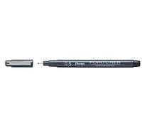 Pentel S20P Pointliner, fineliner punta 0,5 mm nero 12 pz