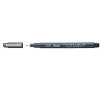 Pentel S20P Pointliner, fineliner punta 0,8 mm nero 12 pz