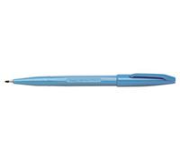 Pentel S520 Sign Pen pennarello punta fibra azzurro 12 pz