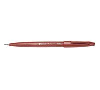 Pentel SES15C-E felt-tip pen with flexible brush-like tip brown