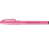 Pentel SES15C-FPX Brush Sign Pen - Penna in fibra, punta simile a pennello, 1 pezzo
