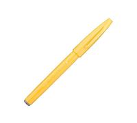 Pentel SES15C-G - Rotulador Pentel Touch con punta de pincel. Color amarillo