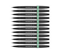 Pentel SESF30C-DX - Punta extra fine, 12 pezzi, colore: Verde