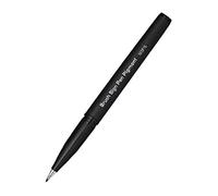 Pentel SESP15-AX Brush Sign Pen Pigment con inchiostro pigmentato, penna con punta simile a pennello, nero, 1 pezzo