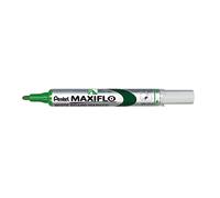 PENTEL Set di 12 pennarelli MAXIFLO MWL5S Lavagna bianca punta Odare, colore: Verde