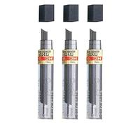 PENTEL Set di 3 astucci da 12 mine HI-POLIMER SUPER 0,5 mm 2H