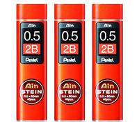 PENTEL Set di 3 astucci da 40 mine da 0,5 mm, in STEIN C275, durezza 2B