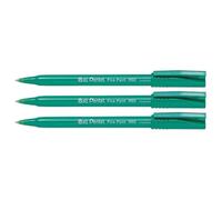 PENTEL Set di 3 penne a sfera Pentel R50, colore verde Recycology