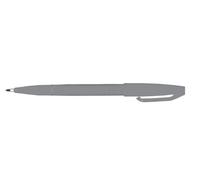 Pentel Sign Pen Penna feltro a punta fibra sottile acrilico grigio