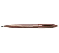 Pentel Pennarello Sign Pen S520-E punta feltro 2 mm marrone conf. da 12 pz