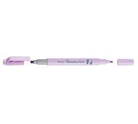 Pentel SLW11P-VE Illumina Flex Pastel Evidenziatore Evidenziatore a doppia punta per evidenziare, sottolineare, evidenziare e accentuare la forma sottile della penna viola Confezione da 1