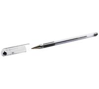 Pentel Superb Ball Pen Medium 1.0mm Tip 0.5mm Line Black Ref BK77M-A 12 Count (