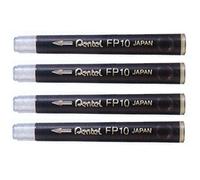 Pentel Tasca Pennello Penna Ricariche FP10 Per The Confezione Di 4