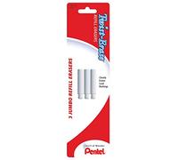 Pentel Twist-erase Refill Gomme, Qty 1, Pkg di 3