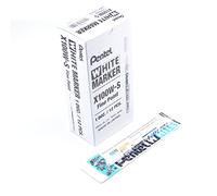 Pennarello permanente Pentel bianco 100W S